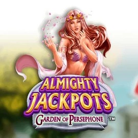 Almighty Jackpots: Garden of Persephone game by Novomatic – logo hosted on Vivaspin Casino