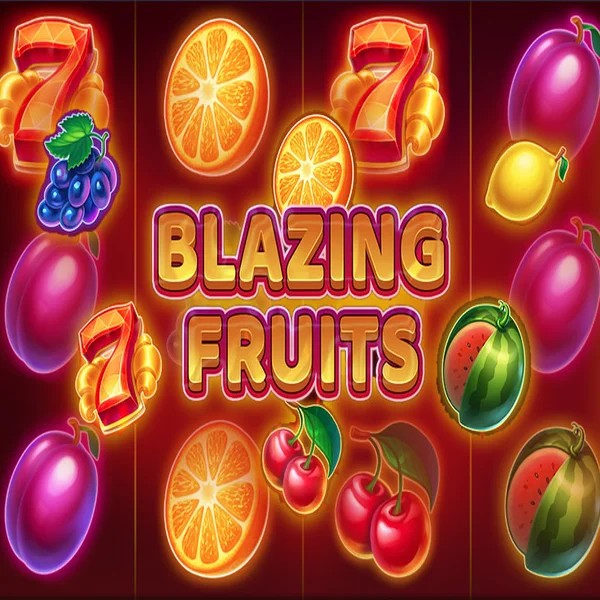 Blazing Fruits logo by Inbet Games at Vivaspin Casino