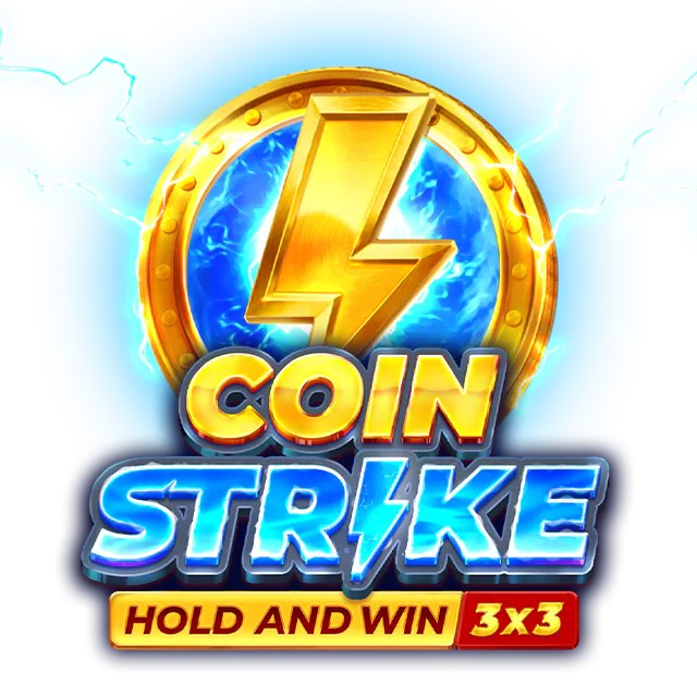 Coin Strike: Hold and Win slot logo by Playson at Vivaspin Casino