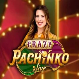 Crazy Pachinko logo – Live Casino by Evolution at Vivaspin Casino