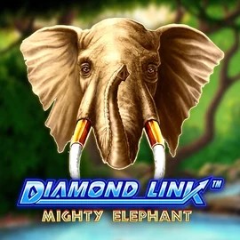 Diamond Link Mighty Elephant online game logo by Novomatic on vivaspins.de