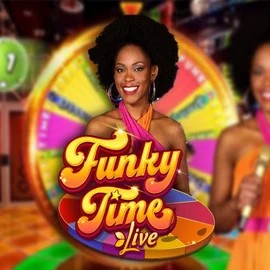 Funky Time logo by Evolution Vivaspin Casino