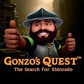 Gonzo's Quest slot logo by NetEnt at Vivaspin CasinoGonzo's Quest