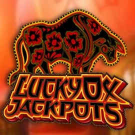 Lucky Ox Jackpots slot logo by Rival at Vivaspin Casino