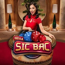 Mega Sic Bac slot logo by Pragmatic Play at Vivaspin Casino