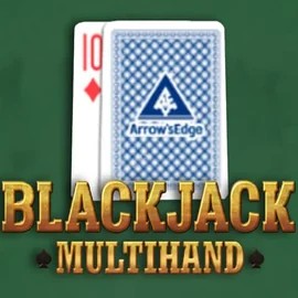 Multihand Blackjack online game logo by Pragmatic Play on vivaspins.de