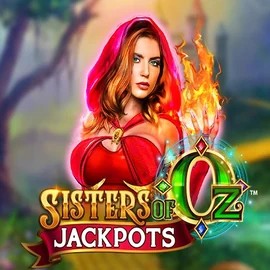 Sisters Of Oz Jackpots by Triple Edge Studios, showcased at vivaspins.de – game logo