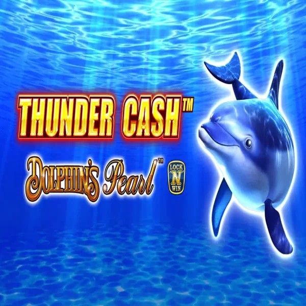 Thunder Cash Dolphins Pearl logo by Novomatic Vivaspin Casino