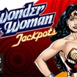 Wonder Woman Jackpots logo – Jackpots by Amaya at Vivaspin Casino