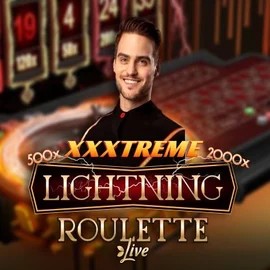 XXXtreme Lightning Roulette logo by Evolution at Vivaspin Casino